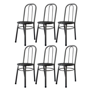 Cadeiras Para Cozinha Para Mesa De Jantar Conjunto 6 Cadeiras Julia WRM
