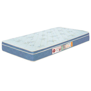 Colchão Box Solteiro Castor Espuma D45 Sleep Max 25cm Azul 88