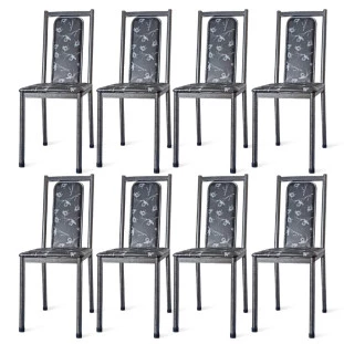 Cadeiras Para Cozinha Para Mesa De Jantar Conjunto 8 Cadeiras Bella WRM