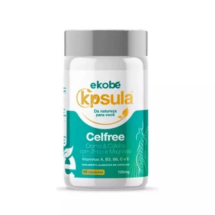 K'psula Celfree Ekobé: Rejuvenescimento Celular e Mais Vitalidade para o Seu Corpo 60 Cápsulas