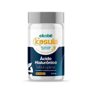 K'psula Ácido Hialurônico e MSM Ekobé: Uma Combinação Poderosa para a Saúde Articular e Óssea 30 Cápsulas